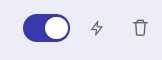 The sell switch, turned on